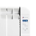 Haverland RC11BL - Radiateur électrique à inertie fluide caloporteur programmable 1250W, idéal pour espaces réduits, indicateur de consommation, utilisation 1-6h/jour, +/- 13-19... – Image 6