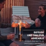 höfats - Spin 120 Or - Feu de Table pour l'intérieur et l'extérieur - Cheminée de Table, photophore, Torche de Jardin et cheminée au bioéthanol en Acier Inoxydable – Image 3