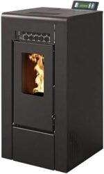 INTERSTOVES - Poêle à granules GIOIA 9 Etanche - Noir