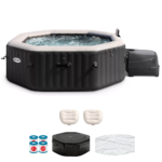 intex octogonale jet & bubble deluxe 28462ex Ø218x71 cm piscine hydromassage spa