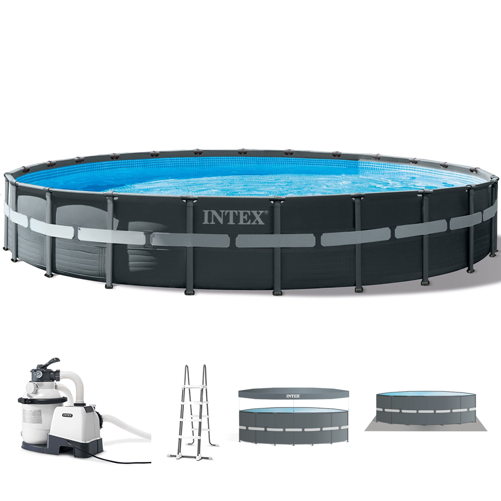intex ultra xtr frame 26340np Ø732x132 cm piscine ronde