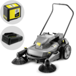 karcher km 70/25 c bp 2sb balayeuse à batterie avec bac de ramassage 36v 5ah