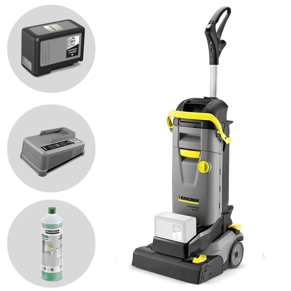 karcher pro br 30/4 c bp pack autolaveuse 3 en 1