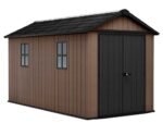 keter newton plus 7513/1375 abri de jardin avec double porte et fenêtres 230 x 413 x 246 cm