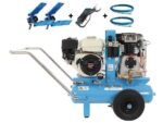 kit motocompresseur campagnola mc 545 honda gp160 + 2 peignes vibreurs pneumatiques tuono evo + sécateur pneumatique victory