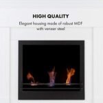 KLARSTEIN Phantasma Manor - cheminée à l'éthanol, 3,4 KW, brûleur de sécurité, Isolation en céramique, autonomie 2,5h, jusqu'à 30m², Aide à l'extinction, inodore, Verre de... – Image 7