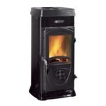 La Nordica - Super Junior - Poêle à bois panoramique, noir – Image 2