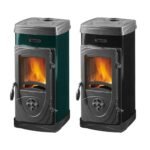 La Nordica - Super Junior - Poêle à bois panoramique, noir – Image 5