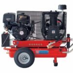 motocompresseur airmec tts 34110/900 moteur à essence loncin 11 hp compresseur