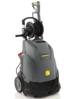 nettoyeur haute pression à eau chaude karcher pro hds 5/15 ux pompe en laiton enrouleur monophasé