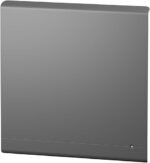 Noirot - Radiateur Électrique Caldera - Inertie Pierre de Lave - Technologie Brevetée INERFRONT - Connectable - Certifié Origine France Garantie, NF - Anthracite, 1000 Watt