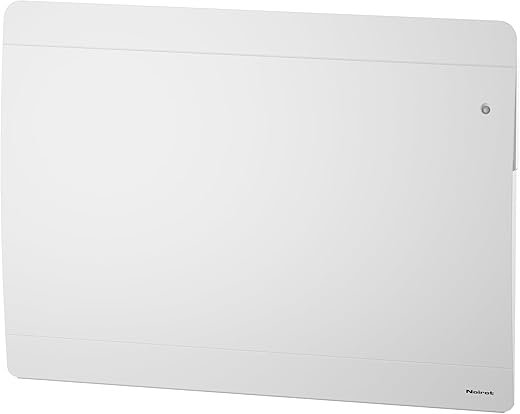 Noirot - Radiateur Électrique Walter - Inertie Fonte - Chauffage Connectable - Chaleur Douce - Gain de Place, Blanc Satiné - Certifié Origine France Garantie, NF Électricité -...