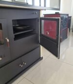 Practik Lux Poêle à bois avec compartiment de cuisson et plaque de cuisson 9,5 kW – Image 4