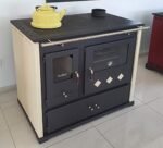 Practik Lux Poêle à bois avec compartiment de cuisson et plaque de cuisson 9,5 kW – Image 5