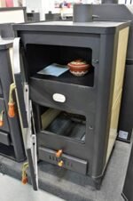 Prity FG W18R Poêle à bois avec four de cuisson intégré, 23 kW – Image 3