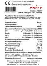 Prity FG W18R Poêle à bois avec four de cuisson intégré, 23 kW – Image 6