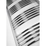 Radiateur électrique Seche-Serviette Chromé 600 Watts, Barres courbées-1175htx600l – Image 2
