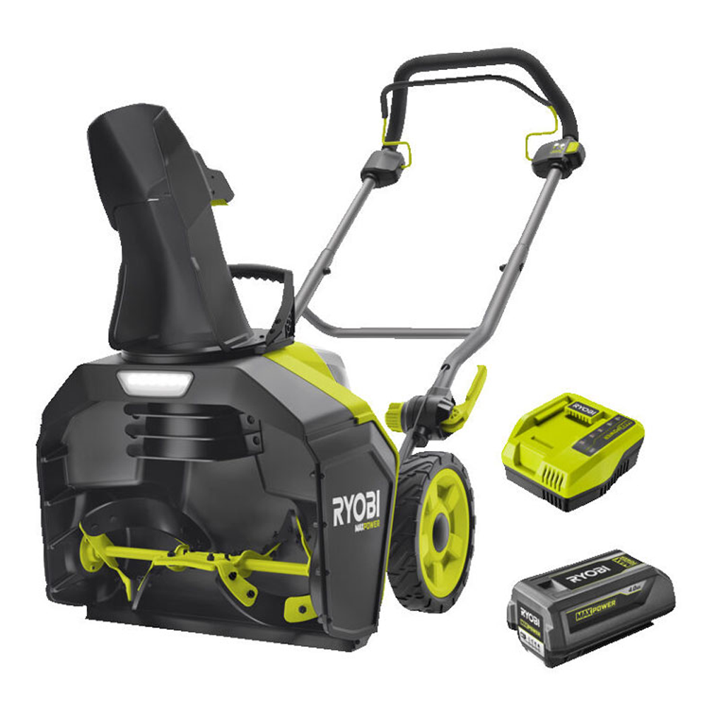 ryobi ry36stx45a 140 fraise à neige à batterie max power 36v 4ah