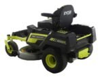 ryobi ztrx107 tracteur tondeuse sur batterie rayon de braquage zéro 72v/20ah coupe de 107cm 2en1