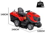 snapper rtx102 tracteur tondeuse briggs&stratton 724cc bac de ramassage mulching