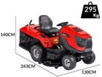 snapper rtx122 tracteur tondeuse briggs&stratton 724cc bac de ramassage mulching