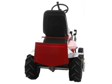tracteur tondeuse électrique carino moteur à batterie 48v/200 ah largeur de coupe 110 cm