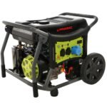 wx7000 pramac groupe électrogène 6.1 kw monophasé à essence sur chariot